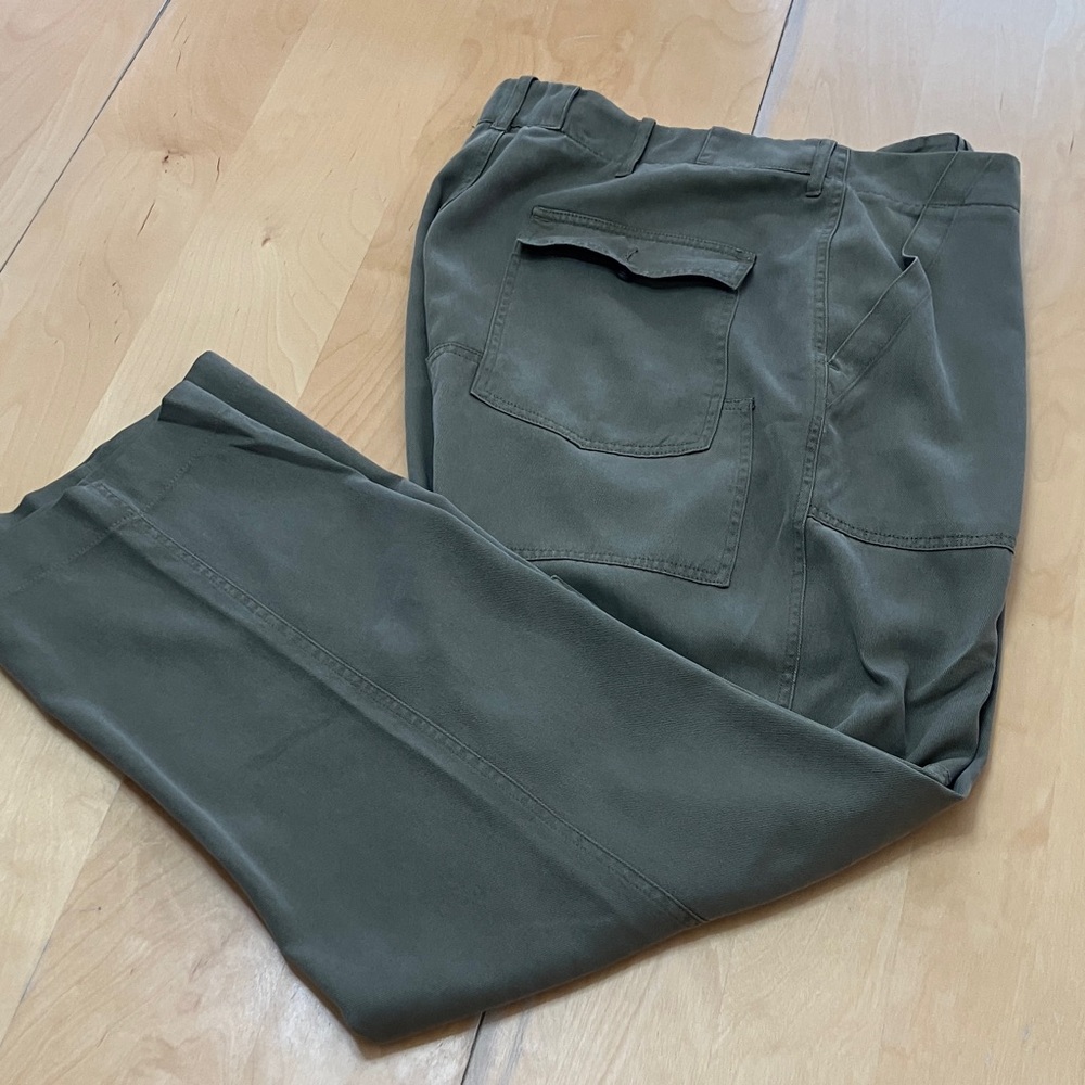 Officine Generale Military Olive Cargo Pants